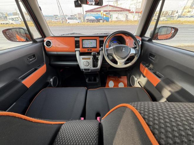 ハスラーHUSTLER  4WD　X HID TURBO ブレーキアシスト　寒冷地　hid　autoライト　地デジナビ　プッシュスタート　シートヒーター　エンスタ　ドラレコ前後ETC　全磨き済　エンジンオイル交換　CVTオイル交換　記録簿2枚 4WD 660 5Dr