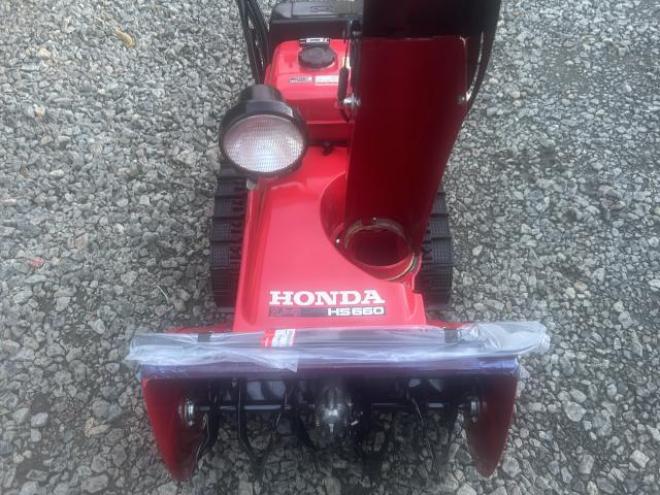 除雪機ホンダHS660 点検・整備・塗装済み