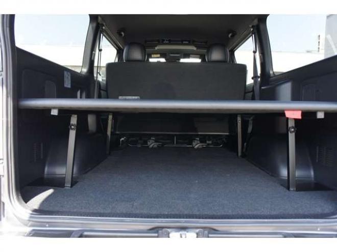 ハイエースバン2.8 スーパーGL ダークプライムII ロングボディ ディーゼルターボ 4WD　415COBRA　クリーンルック3 Fスポイラー&BY2Neoボンネット&ステージ2ルーフスポイラー&バッドラッカー17インチAW&フラットベッドキット　ヨコハマPARADA215/60R17　両側パワースライドドア　デジタルインナー 2800