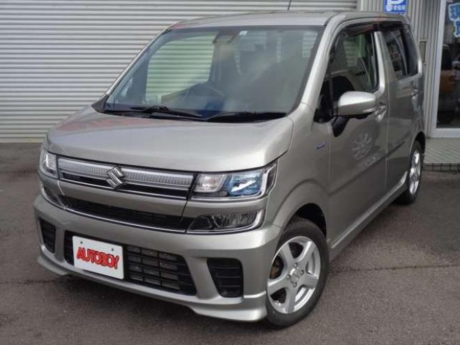 ワゴンRハイブリッド FZ セーフティパッケージ装着車 4WD　ワンオーナー車　全方位モニター　スマートキー 660