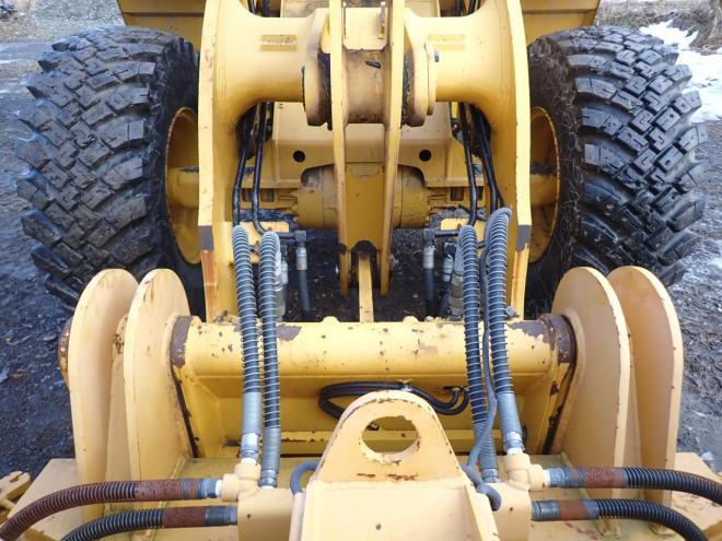 ホイールローダ65DV2 ワンタッチマルチプラウ＆バケット　スパイクタイヤ