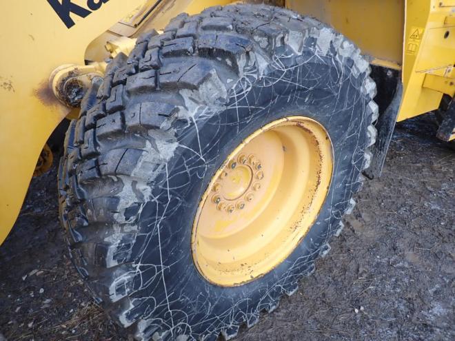 ホイールローダ65DV2 ワンタッチマルチプラウ＆バケット　スパイクタイヤ