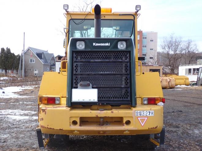 ホイールローダ65DV2 ワンタッチマルチプラウ＆バケット　スパイクタイヤ