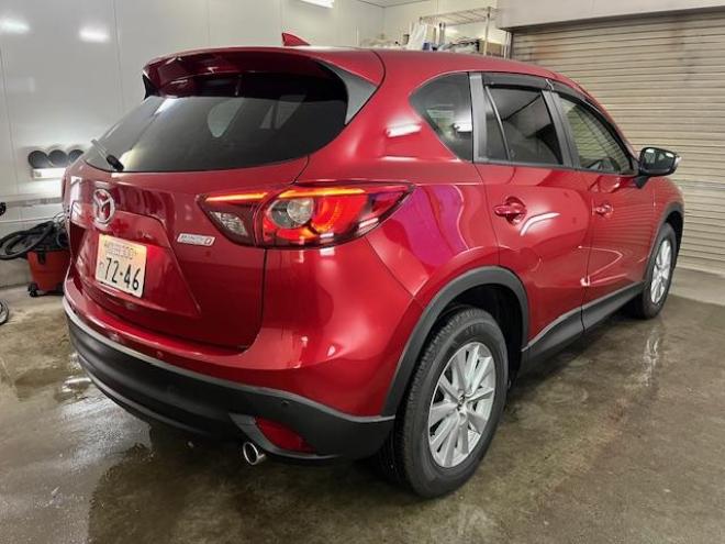 CX-5本州仕入　禁煙車　セーフティクルーズパッケージ　スマートブレーキサポート　レーダークルーズ　誤発進抑制制御　純正１７インチＡＷ　社外１７ＡＷ＋スタッドレスタイヤ付　純正ナビ　Ｂｌｕｅｔｏｏｔｈ 4WD 2200 5Dr