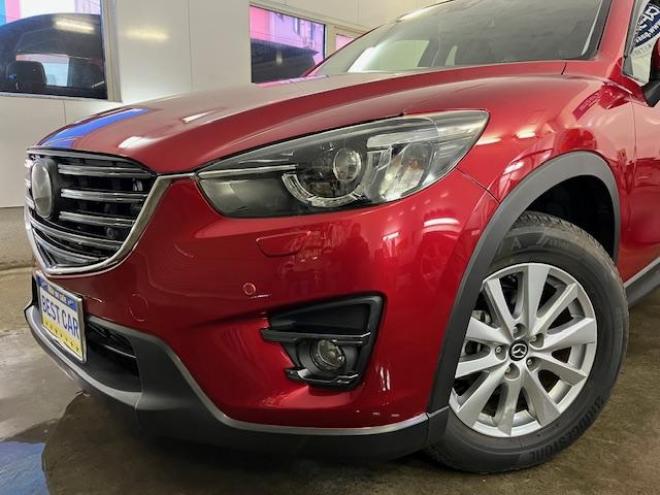 CX-5本州仕入　禁煙車　セーフティクルーズパッケージ　スマートブレーキサポート　レーダークルーズ　誤発進抑制制御　純正１７インチＡＷ　社外１７ＡＷ＋スタッドレスタイヤ付　純正ナビ　Ｂｌｕｅｔｏｏｔｈ 4WD 2200 5Dr