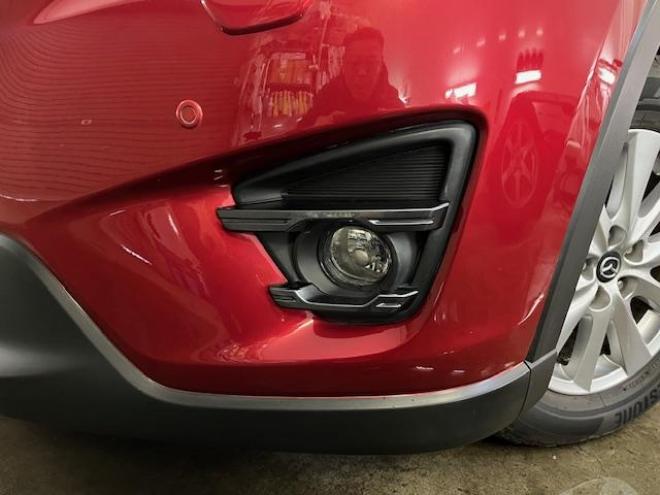 CX-5本州仕入　禁煙車　セーフティクルーズパッケージ　スマートブレーキサポート　レーダークルーズ　誤発進抑制制御　純正１７インチＡＷ　社外１７ＡＷ＋スタッドレスタイヤ付　純正ナビ　Ｂｌｕｅｔｏｏｔｈ 4WD 2200 5Dr