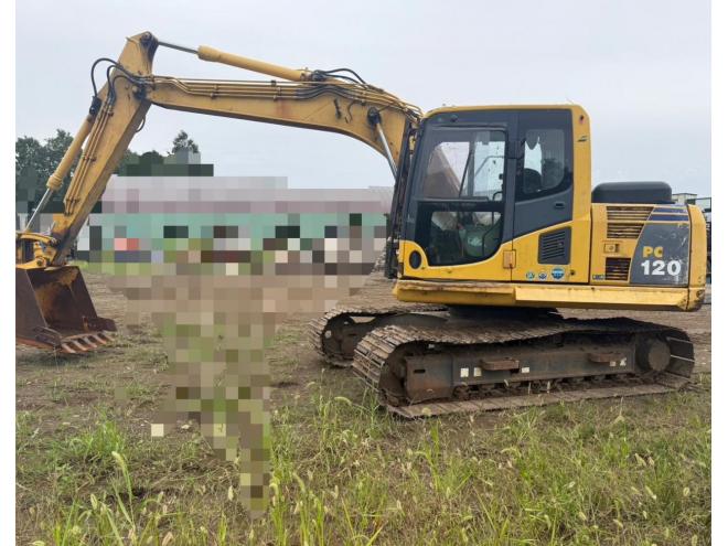 バックホーPC120-8  配管付(グラップル使用可能）