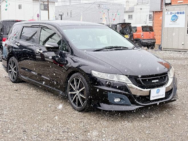 オデッセイ2.4Mエアロパッケージ 4WD　ローンが不安な方＜優遇ローン＞1年保証　純正ナビ　バックカメラ