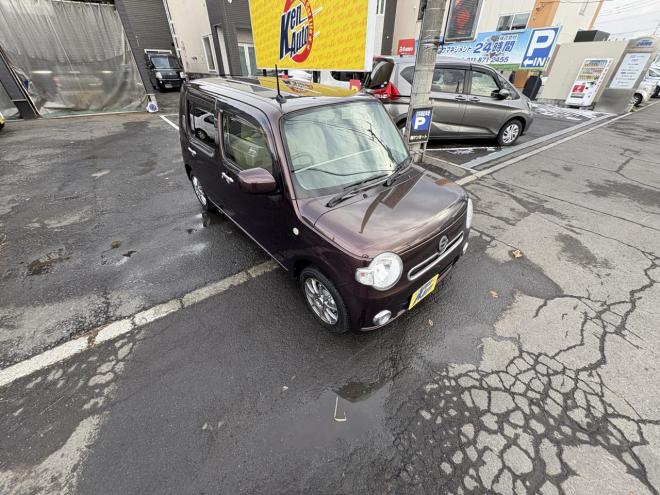 ミラココアMIRA COCOA 4WD X錆の少ない本州仕入　お洒落なスマートキー（スペアーアリ）　便利なBluetooth純正ナビＴＶ　アルミ　アイドリングストップ　バイザー　スタットレス　全磨き済　エンジンオイル交換 4WD 660 5Dr