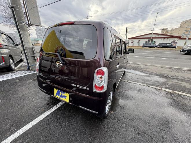 ミラココアMIRA COCOA 4WD X錆の少ない本州仕入　お洒落なスマートキー（スペアーアリ）　便利なBluetooth純正ナビＴＶ　アルミ　アイドリングストップ　バイザー　スタットレス　全磨き済　エンジンオイル交換 4WD 660 5Dr