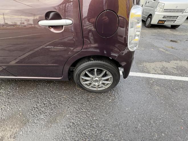 ミラココアMIRA COCOA 4WD X錆の少ない本州仕入　お洒落なスマートキー（スペアーアリ）　便利なBluetooth純正ナビＴＶ　アルミ　アイドリングストップ　バイザー　スタットレス　全磨き済　エンジンオイル交換 4WD 660 5Dr