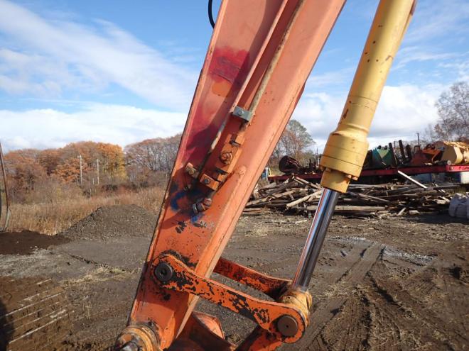 バックホーEX120-5　恵庭ヤード