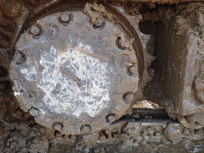 バックホーEX120-5　恵庭ヤード