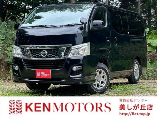 キャラバンNV350 2.5 プレミアムGX ロングボディ ディーゼルターボ 4WD　パワーウィンドウ　パワステ　社外ナビ　社外アルミ　ABS　キーレス　バックカメラ　エンジンスターター　ETC　リアヒーター　リアクーラー　盗難防止装置 2500
