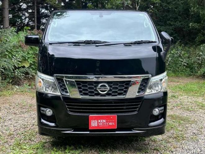 キャラバンNV350 2.5 プレミアムGX ロングボディ ディーゼルターボ 4WD　パワーウィンドウ　パワステ　社外ナビ　社外アルミ　ABS　キーレス　バックカメラ　エンジンスターター　ETC　リアヒーター　リアクーラー　盗難防止装置 2500