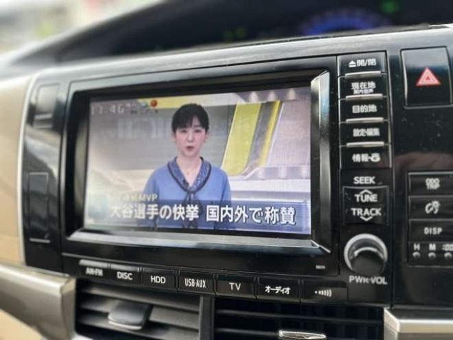 エスティマハイブリッド2.4 X 4WD　ETC　地デジ　クルーズコントロール　純正オーディオ　バックカメラ　両側スライドドア左側電動　3列シート　パワステ　パワーウィンドウ　純正アルミ　ABS　キーレスエントリー 2400