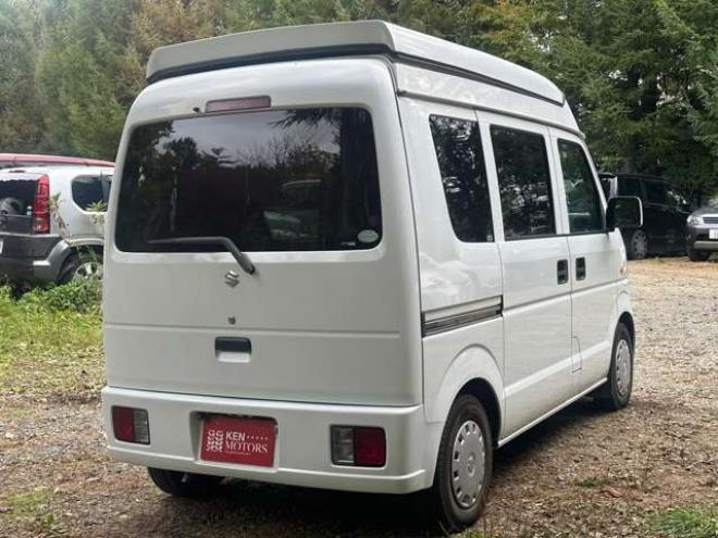 エブリィジョイン ハイルーフ 4WD　ポップアップルーフ　FFヒーター　サブバッテリー　700Wインバータリアヒーター　シンク　給水タンク　テーブル　禁煙車　パワステ　パワーウィンドウ　キーレス 660