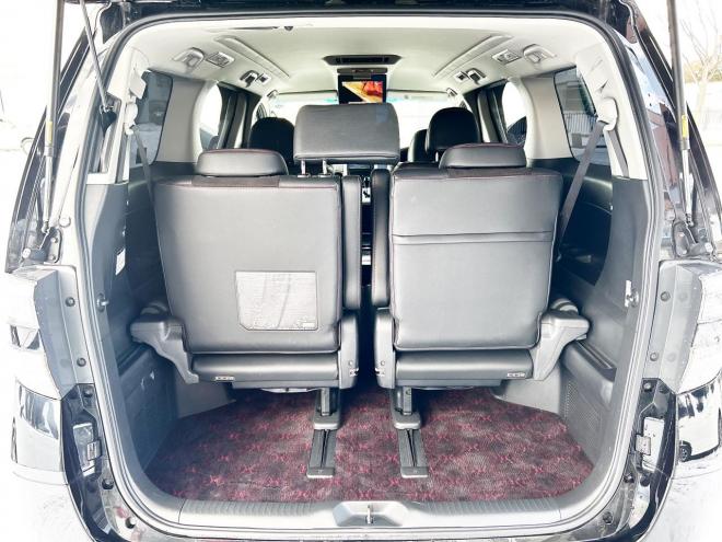 ヴェルファイア2.4Zゴールデンアイズ 4WD ローンが不安な方＜優遇ローン＞本州仕入　純正ナビ　後席モニター　両側パワースライド　電動リアゲート　ハーフレザー　2列目オットマンシート　7人乗り　HID　純正アルミ 4WD 2400 5Dr