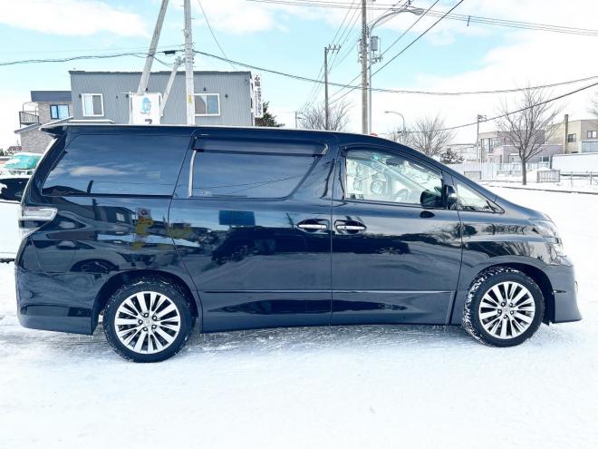 ヴェルファイア2.4Zゴールデンアイズ 4WD ローンが不安な方＜優遇ローン＞本州仕入　純正ナビ　後席モニター　両側パワースライド　電動リアゲート　ハーフレザー　2列目オットマンシート　7人乗り　HID　純正アルミ 4WD 2400 5Dr