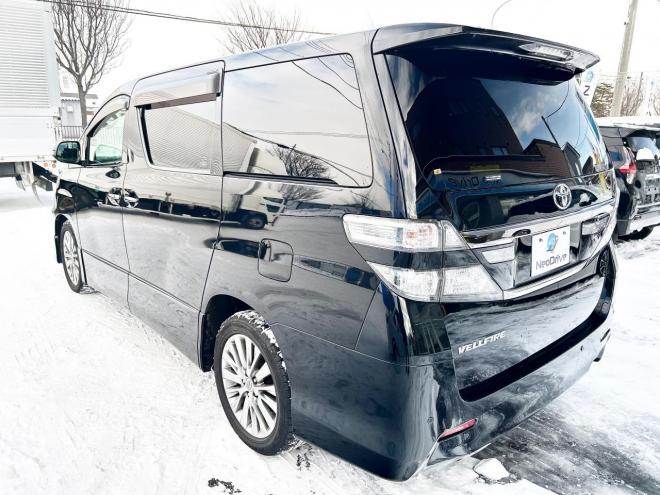 ヴェルファイア2.4Zゴールデンアイズ 4WD ローンが不安な方＜優遇ローン＞本州仕入　純正ナビ　後席モニター　両側パワースライド　電動リアゲート　ハーフレザー　2列目オットマンシート　7人乗り　HID　純正アルミ 4WD 2400 5Dr