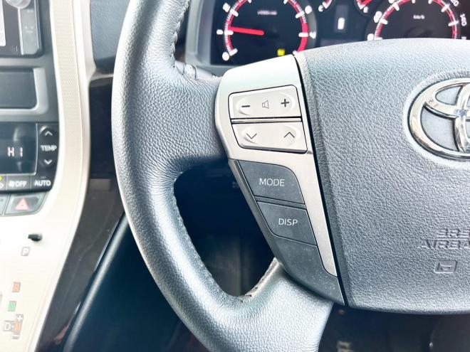 ヴェルファイア2.4Zゴールデンアイズ 4WD ローンが不安な方＜優遇ローン＞本州仕入　純正ナビ　後席モニター　両側パワースライド　電動リアゲート　ハーフレザー　2列目オットマンシート　7人乗り　HID　純正アルミ 4WD 2400 5Dr