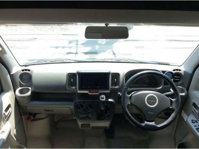 エブリィジョイン ハイルーフ 5AGS車 4WD　パートタイム4WD　キーレス　リアヒーター　フルセグTV　7インチメモリナビ　ベッドキッド　電動格納ミラー　社外タコメーター　CD/DVD　AUX　Bluetooth　アルミホイール 660