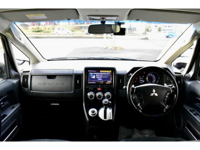 デリカD:5　Dパワーパッケージ　4WD　本州仕入　前期・最終型　アルパインナビ　両側電動スライドドア　シートヒーター　純正フロントプロテクター　エンジンマウント交換済