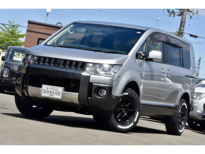 デリカD:5　Dパワーパッケージ　4WD　本州仕入　前期・最終型　アルパインナビ　両側電動スライドドア　シートヒーター　純正フロントプロテクター　エンジンマウント交換済