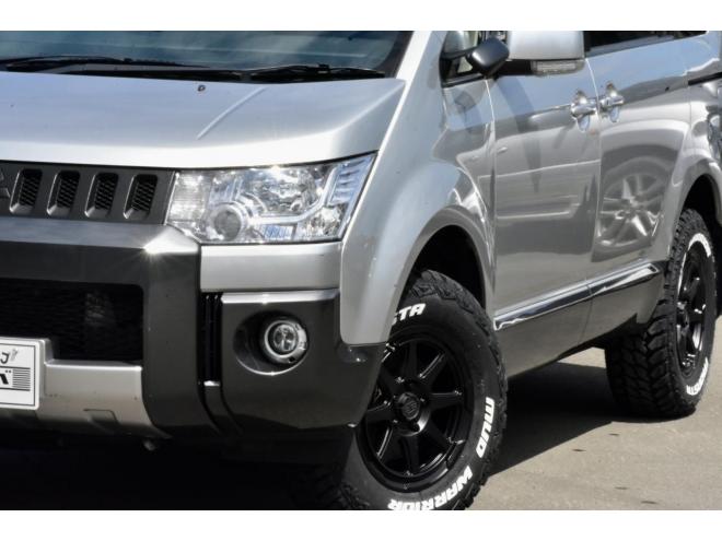 デリカD:5　Dパワーパッケージ　4WD　本州仕入　前期・最終型　アルパインナビ　両側電動スライドドア　シートヒーター　純正フロントプロテクター　エンジンマウント交換済