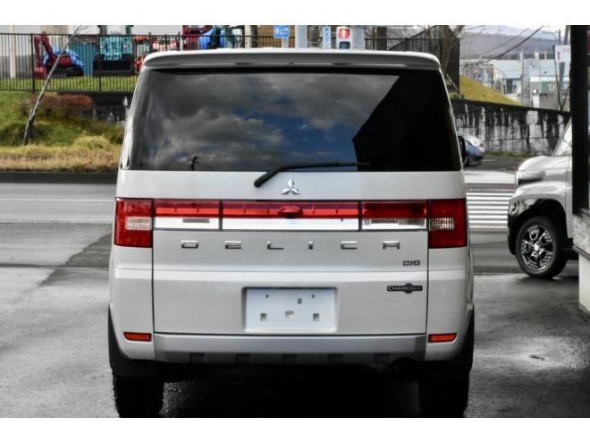 デリカD:5 Chamonix　４WD　本州仕入　１オーナー　ジオランダーＭ／Ｔ　新品フロントガード　両側電動スライドドア　シートヒーター　シートカバー付き