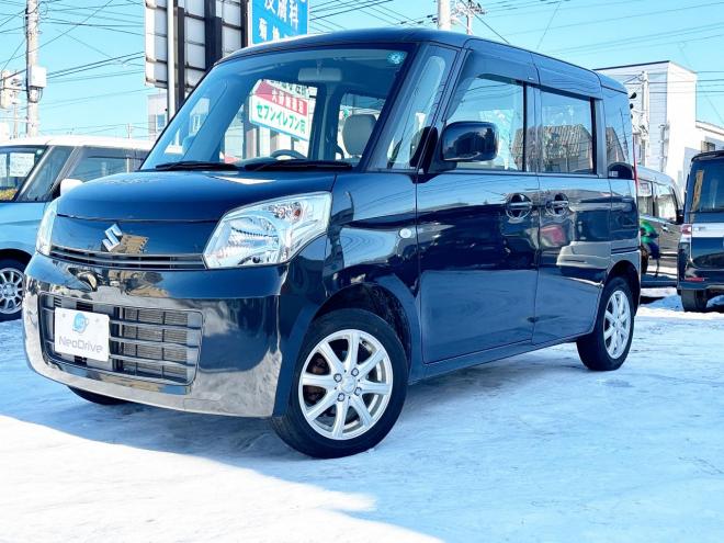 スペーシア660X 4WD　ローンが不安な方＜優遇ローン＞本州仕入 1年保証　社外ナビ 