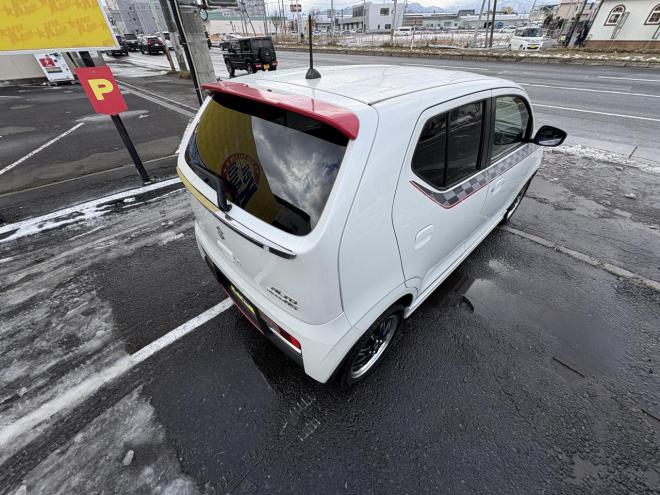 アルトALTO TURBO RS 4WD寒冷地仕様　TURBO AGS ブルートゥースナビカメラ　スマートキー（スペアー有）VSC　ブレーキアシスト　エンスタ　フォグランプ　シートヒータ　記録簿有　スタットレス　エンジンオイル交換　 4WD 660 5Dr