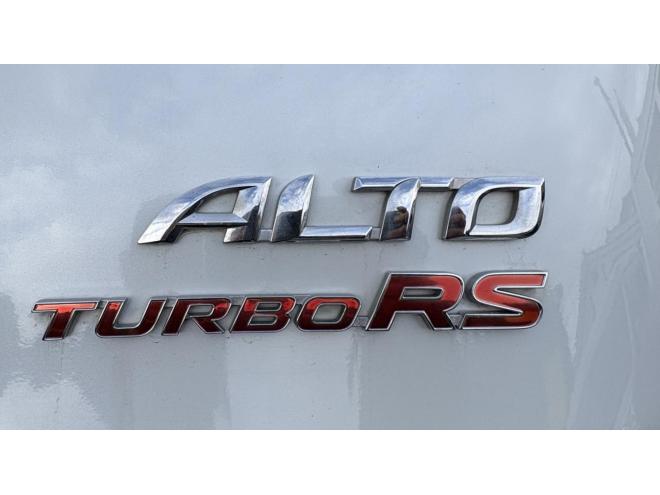 アルトALTO TURBO RS 4WD寒冷地仕様　TURBO AGS ブルートゥースナビカメラ　スマートキー（スペアー有）VSC　ブレーキアシスト　エンスタ　フォグランプ　シートヒータ　記録簿有　スタットレス　エンジンオイル交換　 4WD 660 5Dr