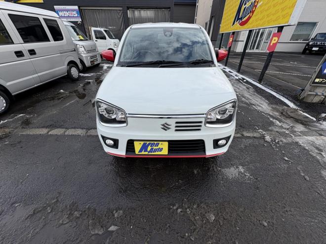 アルトALTO TURBO RS 4WD寒冷地仕様　TURBO AGS ブルートゥースナビカメラ　スマートキー（スペアー有）VSC　ブレーキアシスト　エンスタ　フォグランプ　シートヒータ　記録簿有　スタットレス　エンジンオイル交換　 4WD 660 5Dr