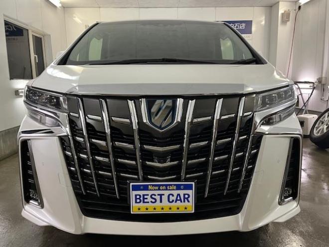 アルファードハイブリッド本州仕入　法人ワンオーナー　寒冷地仕様　禁煙車　リアエンターテイメント　純正フリップダウンモニター　ＪＢＬサウンド　両側パワースライドドア　パワーバックドア　純正ブラックレザーシート　ドラレコ　ＥＴＣ 4WD 2500 5Dr