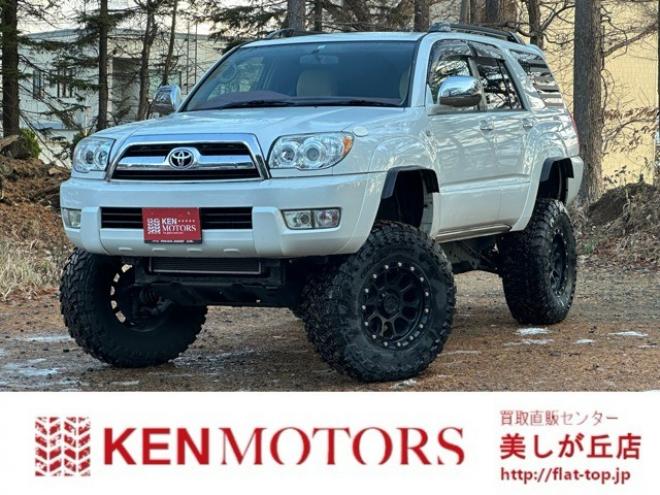 ハイラックスサーフ3.4 SSR-X 4WD　アルミホイール　エアコン　パワステ　パワーウィンドウ　キーレスエントリー　アルミホイール　社外ナビ　バックカメラ　リフトアップ　ETC 3400