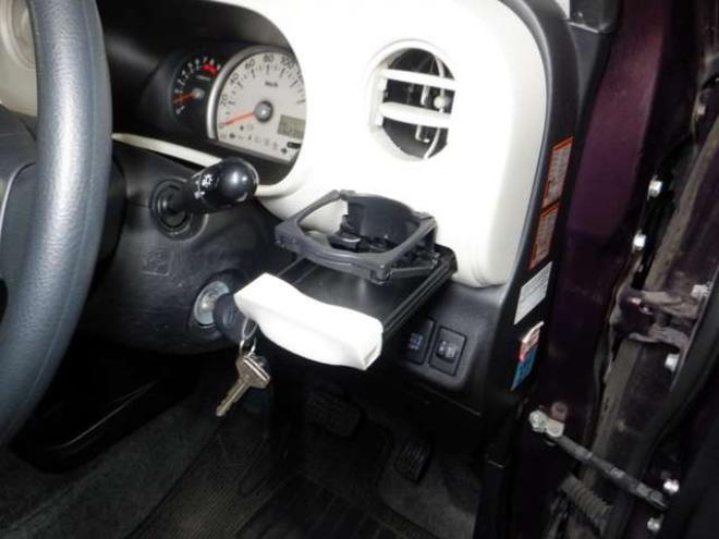 ミラココアL 4WD　ナビ・TV・B/T・Bカメラ・社外エンスタ・車検新規2年・リア修復済み・キーレスキー・エコアイイドル・ライトレベライザー・ベンチシート 660