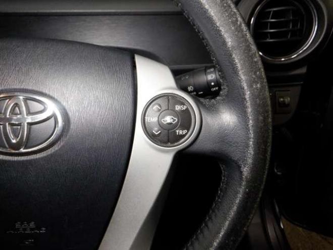 アクア1.5 G ブラックソフトレザーセレクション　本州仕入・ナビ・TV・B/T・レザーシート・本州仕入・純正エアロ・シートヒーター・ステアリングスイッチ・バックカメラ・スマートキー・プッシュスタート 2WD 1500