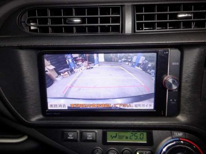 アクア1.5 G ブラックソフトレザーセレクション　本州仕入・ナビ・TV・B/T・レザーシート・本州仕入・純正エアロ・シートヒーター・ステアリングスイッチ・バックカメラ・スマートキー・プッシュスタート 2WD 1500