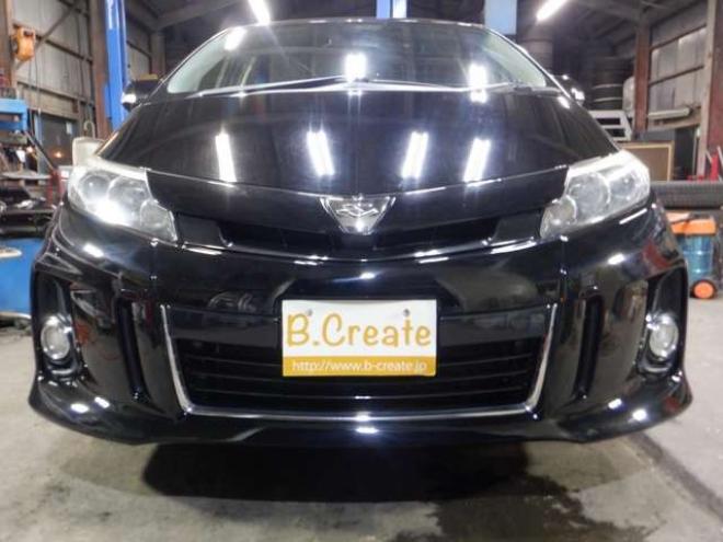 エスティマ2.4 アエラス 4WD　ナビ・TV・B/T・Bカメラ・両側パワスラ　ETC　クルコン　エンスタ　フリップダウンモニター　ワイパーデアイサー　HID　フォグランプ 2400