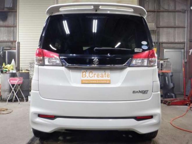 ソリオ1.2 バンディット 4WD　4WD　ナビ　フルセグTV　USB接続　バックカメラ　サイドカメラ　シートヒーター　両側パワスラ　100V電源　HID　フォグランプ　ドアバイザー　スマートキー　プッシュスタート 1200