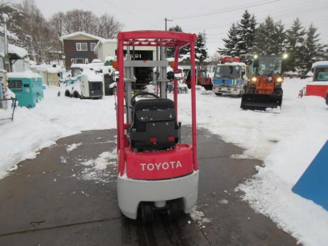フォークリフトトヨタバッテリーフォークリフト プチＲＵＮＮＥＲ　5