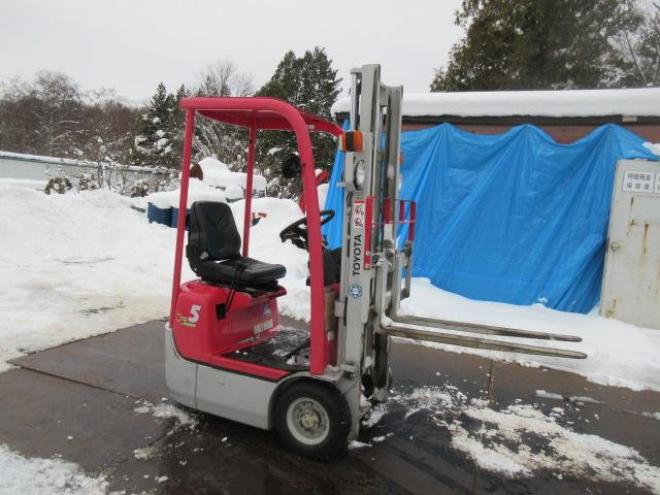 フォークリフトトヨタバッテリーフォークリフト プチＲＵＮＮＥＲ　5