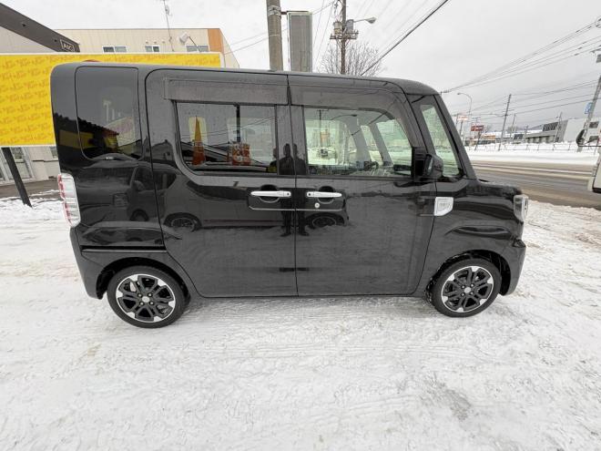 ウェイクWAKE 4WD G-SA TURBO寒冷地仕様　両側パワースライドドア　ブレーキアシスト　VSC　LEDヘッド　エンスタ　ブルートゥースフルセグナビ　シートヒーター　ETC　バイザー　フォグ　スタットレス　　エンジンオイル交換　オイルエレメント交換 4WD 660 5Dr