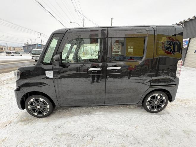 ウェイクWAKE 4WD G-SA TURBO寒冷地仕様　両側パワースライドドア　ブレーキアシスト　VSC　LEDヘッド　エンスタ　ブルートゥースフルセグナビ　シートヒーター　ETC　バイザー　フォグ　スタットレス　　エンジンオイル交換　オイルエレメント交換 4WD 660 5Dr