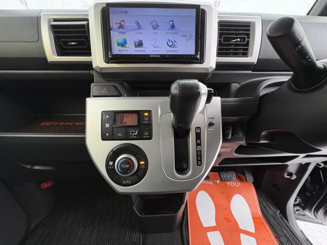 ウェイクWAKE 4WD G-SA TURBO寒冷地仕様　両側パワースライドドア　ブレーキアシスト　VSC　LEDヘッド　エンスタ　ブルートゥースフルセグナビ　シートヒーター　ETC　バイザー　フォグ　スタットレス　　エンジンオイル交換　オイルエレメント交換 4WD 660 5Dr
