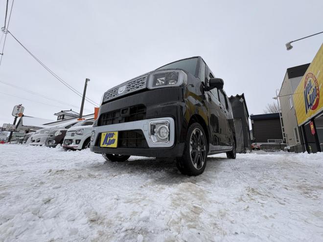 ウェイクWAKE 4WD G-SA TURBO寒冷地仕様　両側パワースライドドア　ブレーキアシスト　VSC　LEDヘッド　エンスタ　ブルートゥースフルセグナビ　シートヒーター　ETC　バイザー　フォグ　スタットレス　　エンジンオイル交換　オイルエレメント交換 4WD 660 5Dr