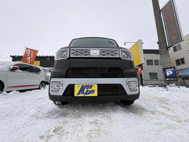 ウェイクWAKE 4WD G-SA TURBO寒冷地仕様　両側パワースライドドア　ブレーキアシスト　VSC　LEDヘッド　エンスタ　ブルートゥースフルセグナビ　シートヒーター　ETC　バイザー　フォグ　スタットレス　　エンジンオイル交換　オイルエレメント交換 4WD 660 5Dr