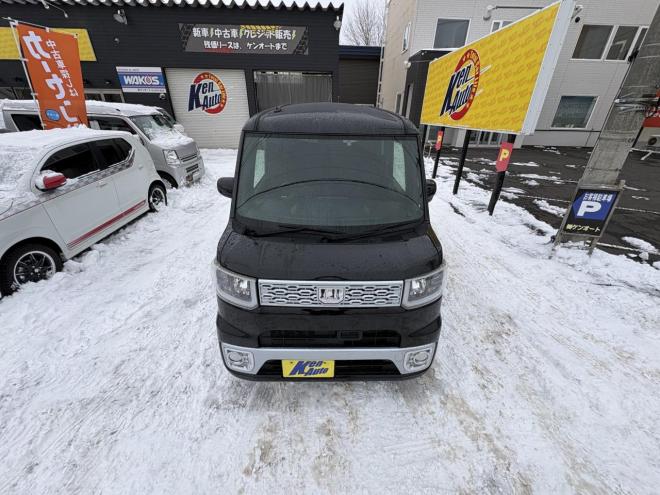 ウェイクWAKE 4WD G-SA TURBO寒冷地仕様　両側パワースライドドア　ブレーキアシスト　VSC　LEDヘッド　エンスタ　ブルートゥースフルセグナビ　シートヒーター　ETC　バイザー　フォグ　スタットレス　　エンジンオイル交換　オイルエレメント交換 4WD 660 5Dr