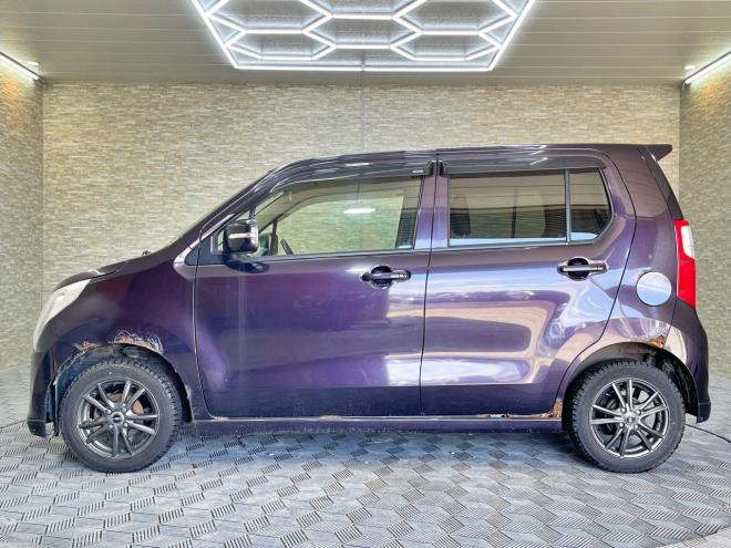 ワゴンR660FXリミテッド 4WD 5年保証 スマキー 夏冬タイヤ ETC 寒冷地仕様 禁煙 車検整備2年付